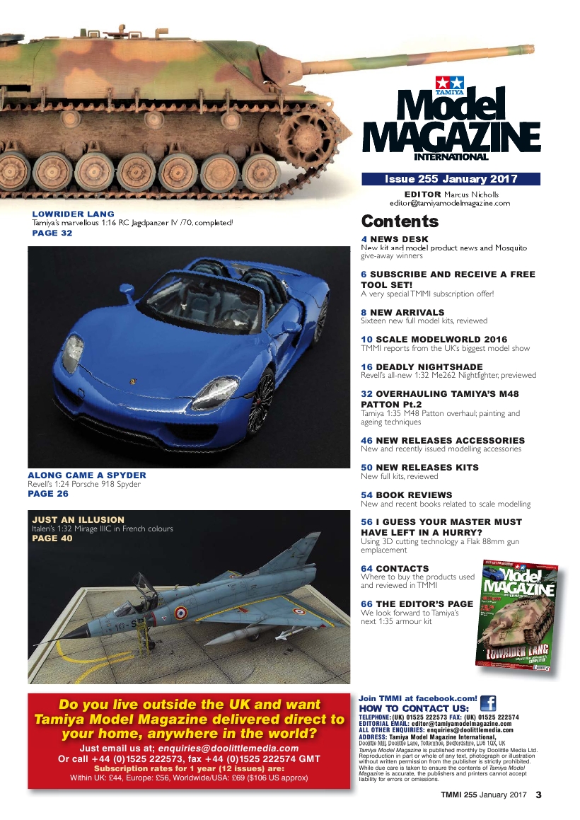Tamiya Model Magazine 255 (2017-01)